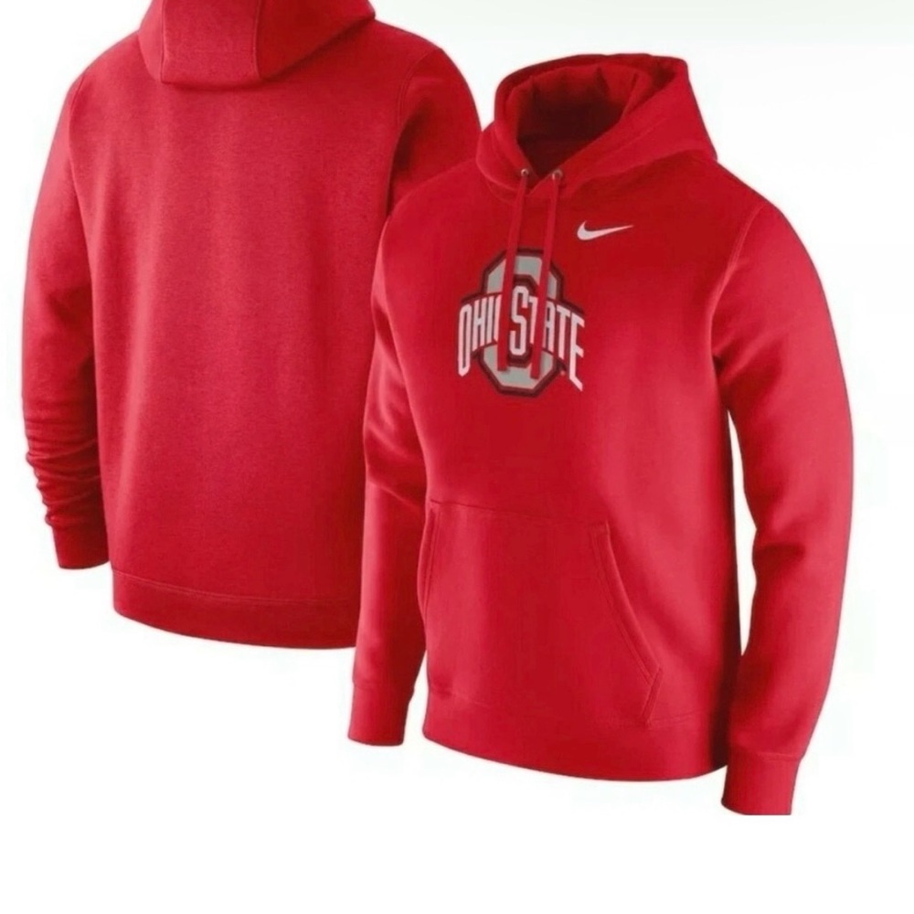 ❤️🖤Nike 'Ohio State Buckeyes' Men's Hoodie Medium LIKE NEW❤️🖤